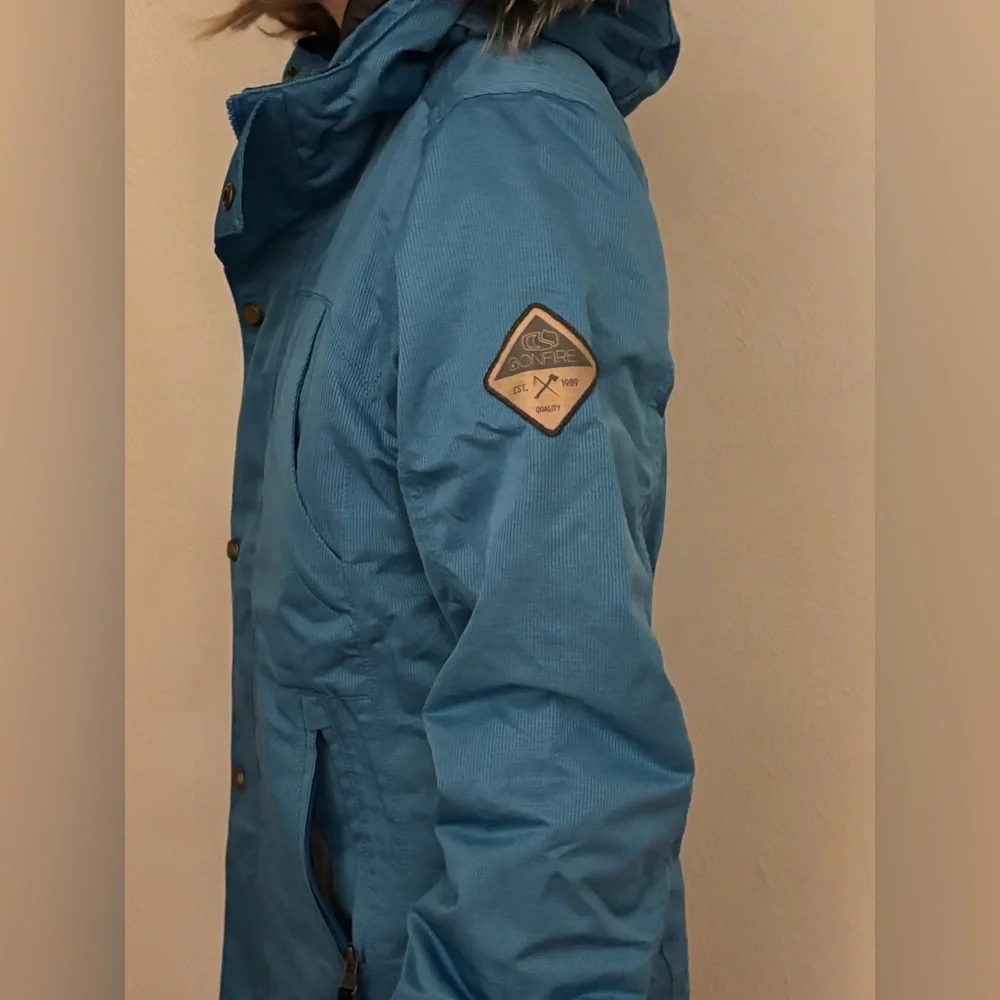 Women’s Snowboard Coat Bonfire TuffDry Mystic Heat - GOLD 20k-15k - Picture 4 of 12